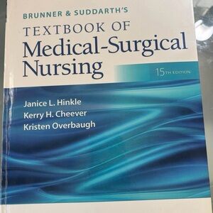 Textbook of Medical-Surgical Nursing 15th Edition